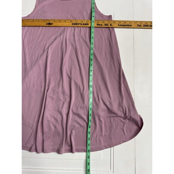 Lulus Chasing Sunshine Mauve Pink Swing Summer Dress Size S Small - Picture 4 of 5